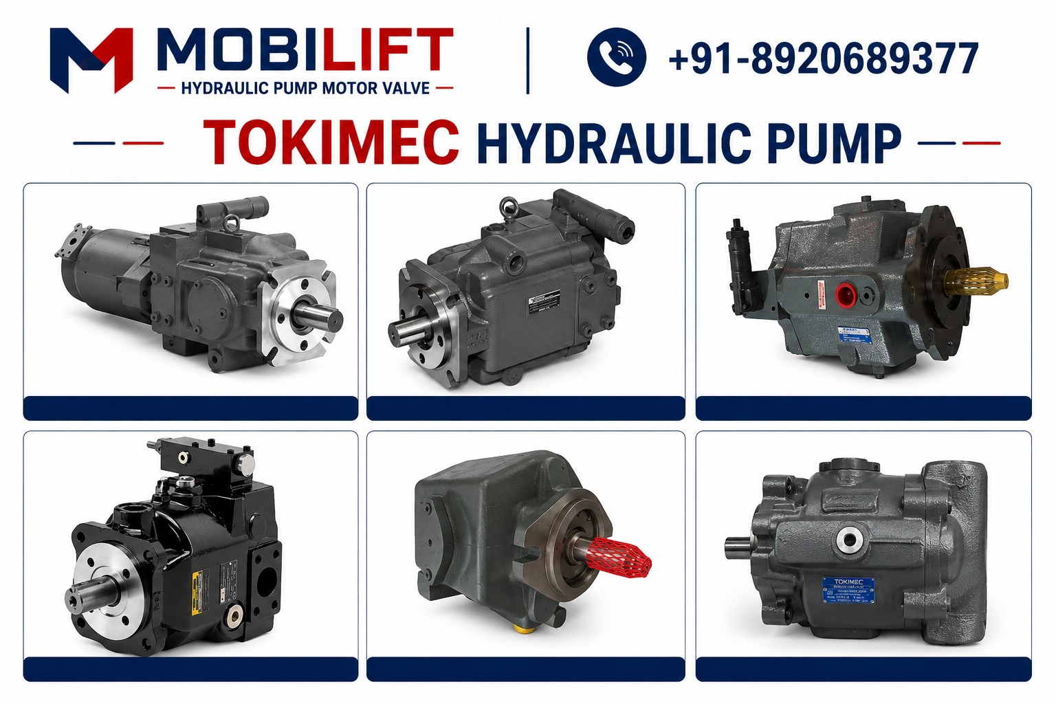 Tokimec Hydraulic Pump Dealer